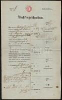 1866 Luxus állapotú teljes tudakozvány 5kr bérmentesítéssel 'FELSŐ DABAS' Rendkívül ritka, átlag feletti minőségű szép kiállítási darab! Certificate: Csicsay