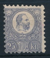 1871 Réznyomat 25kr (*40.000)