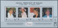 1998 Diana hercegnő blokk Mi 32
