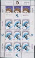 1996 Europa CEPT, híres nők kisív sor Mi 74-75