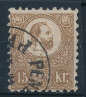 1871 Kőnyomat 15kr jó minőségű bélyeg (25.000)