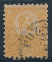 1871 Kőnyomat 2kr (22.000) (foghibák / perf. faults)