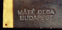 cca 1920 Máté Olga (1878-1961): Esküvői fotó, hideg pecséttel jelzett vintage fotó, 11,5x16 cm