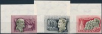 1952 Nagy Októberi Szocialista Forradalom (II.) ívsarki vágott sor (14.000) (ívszélen falc)