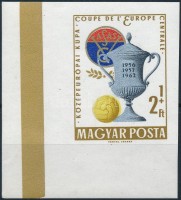 1962 Évfordulók - Események (I.) Vasas-KEK kupa ívsarki vágott bélyeg (1.200)