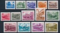 1963 Közlekedés (I.) vágott sor (10.000)