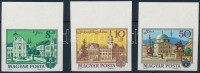 1974 Tájak-városok (III.) ívszéli vágott sor (15.000)