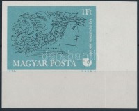 1975 A nők nemzetközi éve ívsarki vágott bélyeg