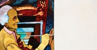Balázs János (1905 - 1977): Kezdet (Az első ecsetvonás), 1975