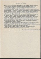 1980 Gdańsk-i hajógyári sztrájk iratai, 7 db / Gdańsk, strike ducuments