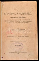Némethy József: A kőmüves-mesterség. Gyakorlati kézikönyv. Kőművesek, munkavezetők, vállalkozók főleg a kőműves-mesteri vizsgára készülő segédek és gyakornokok számára. Zilah, 1906, Seres Samu, XIV+2+535+1 p.. Második,