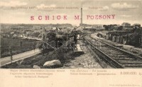 1902 Tata, Magyar Általános Kőszénbánya rt., vasúti sín. Pozsonyi Mezőgazdasági Kiállítás