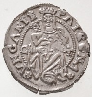 1527. Denár Ag 'I. Ferdinánd' kassai veret (0,44g) T:1-,2 / 
Hungary 1527. Denar Ag 'Ferdinand I' Kosice mint (0,44g) C:AU,XF
Huszár: 942., Unger II.: 743.
