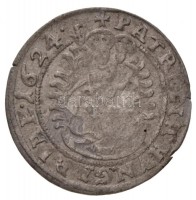 1624. Garas Ag 'II. Ferdinánd' koronás címer (2,15g) T:2- ph. / Hungary 1624. Groschen Ag 'Ferdinand II' crowned coat of arms (2,15g) C:VF edge error Huszár: 1196., Unger II.: 911.