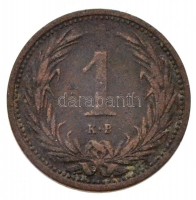 1906KB 1f Br Körmöcbánya (1,54g) T:2,2- / Hungary 1906KB 1 Fillér Br Kremnitz (1,54g) C:XF,VF Adamo K1