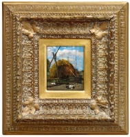 Spányi Béla (1852 - 1914): Déli pihenő (A kutya), 1880