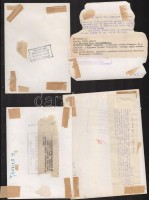 cca 1950-1960 16 db magyar és küldöldi sajtófotó sport témában. Nagyrészt magyar fotósok pecséttel jelzett alkotásai, néhány darab körbevágva / Sports press photos