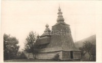 16 db RÉGI felvidéki képeslap fatemplomokkal és népviselettel. Fényképezte Karel Plicka / 16 pre-1945 Slovakian postcards with folklore and wooden churches. Photographed by Karel Plicka