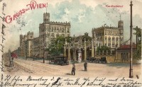 10 db régi képeslap: magyar (5), osztrák (2), felvidéki (2) és német (1) lapok / 10 postcards: Hungarian (5) Slovak (2), Austrian (2), German (1) cards