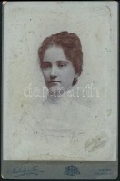 cca 1880-1900 Kassai fotótörténeti lelet 4 db klf fényképésztől származó fotó