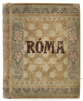 Dr. Schoener Rajnold: Róma. Fordította Yartin József. Bp.,(1898), Athenaeum. Gazdag képanyaggal. Kiadói egészvászon-kötésben, kopott borítóval, kissé sérült gerinccel.