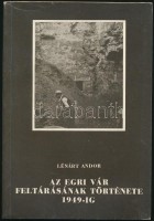 Lénárt Andor: Az egri vár feltárásának története 1949-ig. Studia Agriensis 2. Eger, 1982, Dobó István Vármúzeum. Fekete-fehér fotókkal illusztrálva. Kiadói papírkötés.