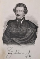 Fáy András: Fáy András szépirodalmi összes munkái Első kötet. Második kiadás. Pest, 1847, Geibel Károly. Félvászon kötésben 1t (rézmetszetű címkép) + XXII + 256 p.