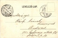 1905 Kiskunlacháza, Lacháza; Fő utca, Református templom, koporsó készítő üzlete