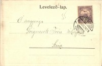 1901 Ógyalla, Stara Dala, Hurbanovo; Konkoly-Thege kastély. Meisenbach Riffarth & Co. Graph. Kunstanstalt / castle (EK)