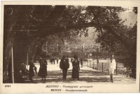 Merano, Meran (Südtirol); Passeggiata principale / Hauptpromenade /  main promenade