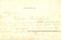Bárd Ferencz és Testvére Zenemű kereskedés és Színházjegy iroda reklámlapja. Színészek és színésznők, Opera, Magyar Színház; Budapest, Kossuth Lajos utca 4. és Andrássy út 2. / Hungarian Music shop and Theater Ticket Office