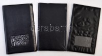 3db-os érmetartó album tétel, összesen 414 férőhellyel. Használt, nagyon szép állapotúak.