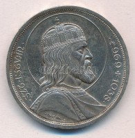 1938. 5P Ag 'Szent István' T:1-,2 patinaAdamo P8.1