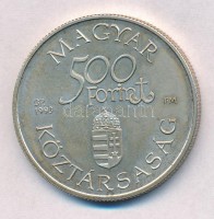 1993. 500Ft Ag 'Régi dunai hajók - Árpád' T:BU patinaAdamo EM129