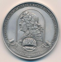 Bozó Gyula (1913-2004) DN 'A reneszánsz meghonosítója és a magyar kultúra felvirágoztatója / Szaúd-Arábiának - Magyar egyetemek delegációja' ezüstözött Br emlékérem (42,5mm) T:1-