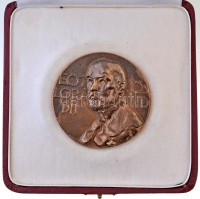 Csíkszentmihályi Róbert (1940-) 1986. 'Eötvös Loránd-díj' Br érem, eredeti tokban (67mm) T:1-