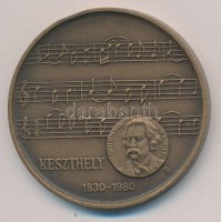 Képíró Zoltán (1944-1981) 1980. 'MÉE X. Vándorgyűlése - Keszthely / Goldmark Károly' Br emlékérem (42,5mm) T:1,1- Adamo KE19