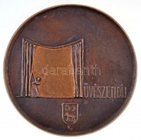 DN 'Művészeti Díj' Br díjplakett. Szign.: Krasznai János? (113mm) T:2