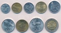 Indonézia 1991-2003. 25R-1000R (9xklf) T:1,1-Indonesia 1991-2003. 25 Rupiah - 1000 Rupiah (9xdiff) C:UNC,AU