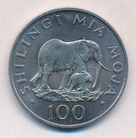 Tanzánia 1986. 100Sh Cu-Ni 'Megőrzés' T:1,1-Tanzania 1986. 100 Shilingi Cu-Ni 'Conservation' C:UNC,AUKrause KM#18