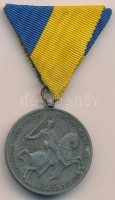1941. 'Délvidéki Emlékérem' cink emlékérem mellszalaggal. Szign.: BERÁN L. T:2Hungary 1941. 'Commemorative Medal for the Return of Southern Hungary' zinc medal ribbon. Sign.:BERÁN L. C:XF NMK 429.