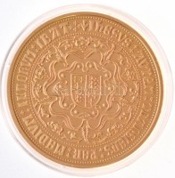 DN 'Történelmi aranypénzek - VIII. Henrik sovereign, 1526-1544' aranyozott Cu-Ni utánveret 'COPY' beütéssel, tanúsítvánnyal (20g/38,61mm) T:PP