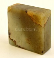 Kínai pecsétnyomó, faragott kő / Chinese seal maker. Carved stone  4x3 cm