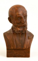 Jelzés nélkül: Dr. L.L. Zamenhof. Kerámia, apró máz hibával, m:18 cm