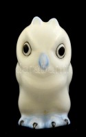 Herendi porcelán bagoly, kézzel festett, jelzett, hibátlan, m: 4,5 cm