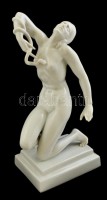 Herendi Kleopátra, kézzel festett, hibátlan, jelzett (Szilágyi Nagy István), m: 26 cm