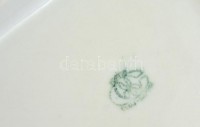 Cervit Cluj Napoca ágaskodó ló, kézzel festett, jelzett, hibátlan, m: 37,5 cm
