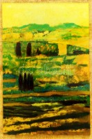 3D hatású tájkép igényes kerettel 50x70 cm