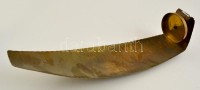 Réz modern gyertyatartó (falikar), m:42 cm