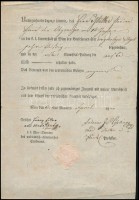 1820 A Bécsi Egyetem orvosi fakultásának bizonyítványa / Vienna University certificate for doctor